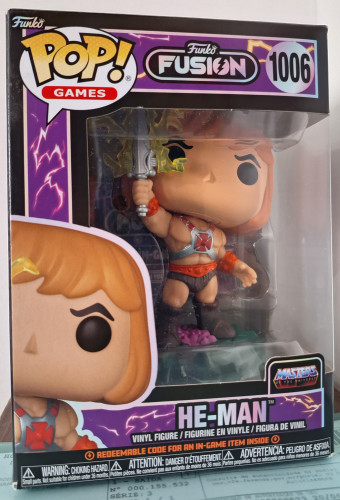 Funko Pop He-Man DETALHES NA CAIXA-He Man-1006