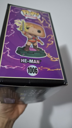 Funko Pop He-Man DETALHES NA CAIXA - He Man - #1006