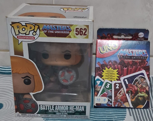 Funko Pop He Man com brinde He Man #562 - Produto Original