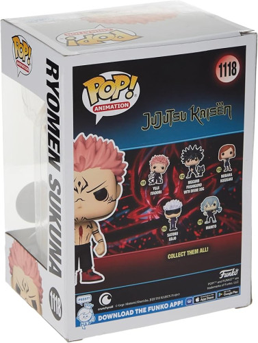 Funko Pop Ryomen Sukuna W/heart Jujutsu Kaisen-Jujutsu Kaysen-1118