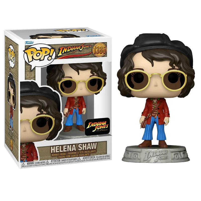 Helena Shaw 1386 Exclusivo Indiana Jones Funko Pop - Indiana Jones - #1386 - Funko Pop - #1386 FUNKO POP #1386 - Produto Original