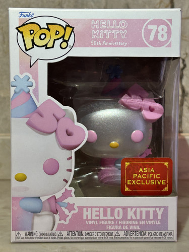 Hello Kitty In Cake 50 Th 78 - Ásia Pacific Exclusive - Hello Kitty 50th Anniversary #78 - Produto Original