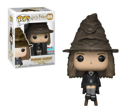 Funko Pop Hermione Granger Sorting Hat - Exclusivo Fall Convention 2018-Harry Potter-69
