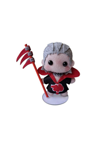 Boneco Hidan Akatsuki - Naruto-Produto Artesanal-