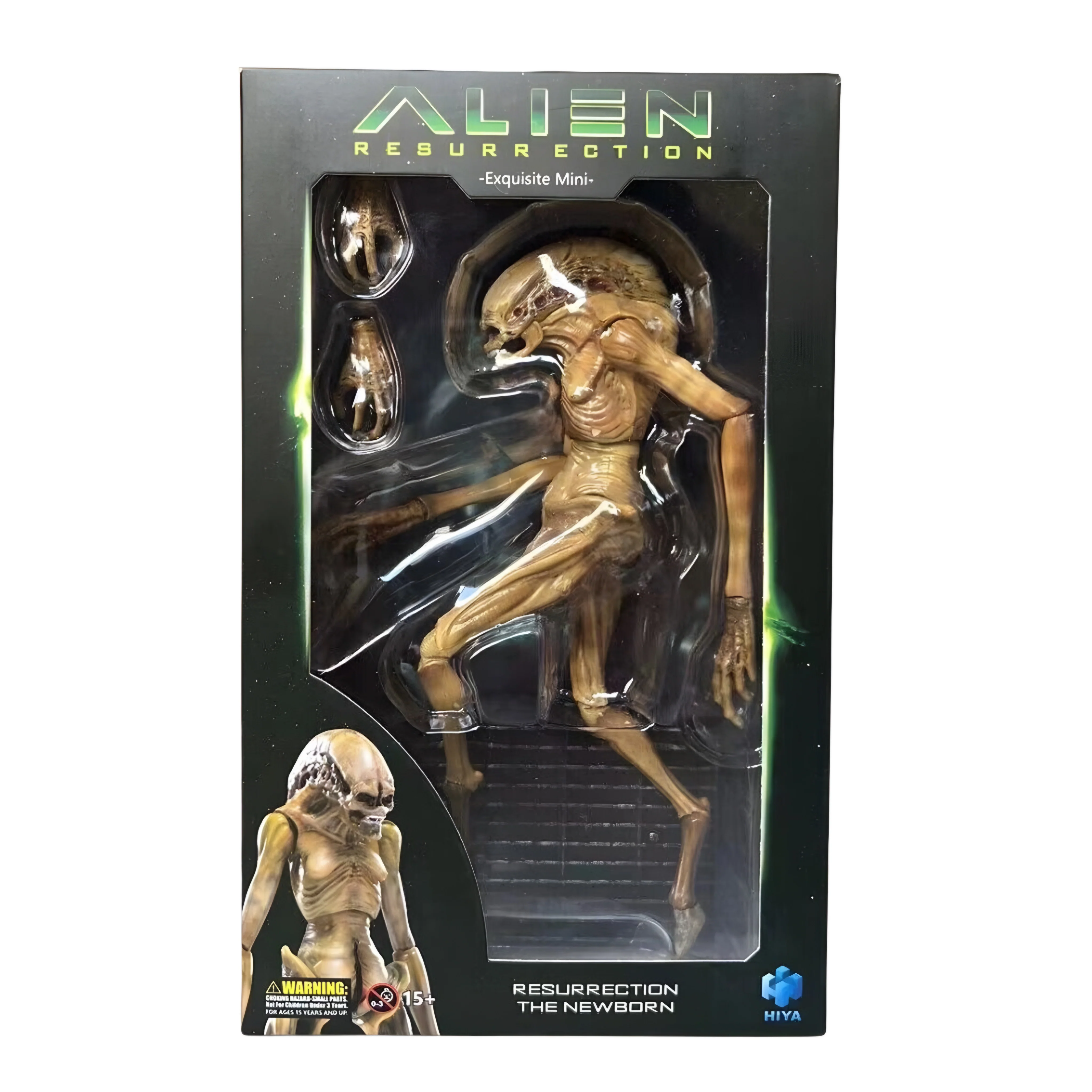 Action Figures Hiya Toys Alien Resurrection The New Born-Alien Resurrection-