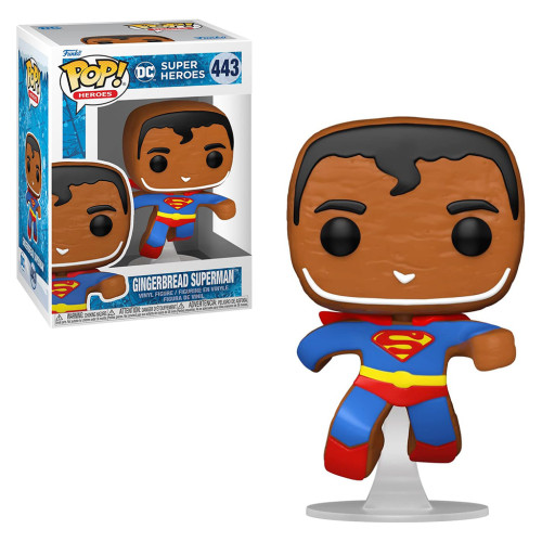 Funko Pop Holiday - Superman Gingerbread-Superman-443