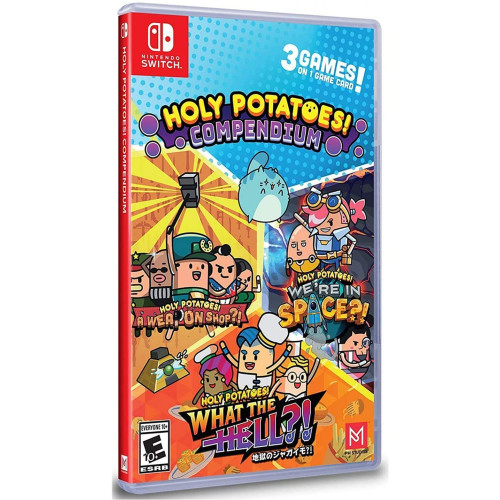 Holy Potatoes Compendium Switch Lacrado Mídia Física Americano-Nintendo Switch-