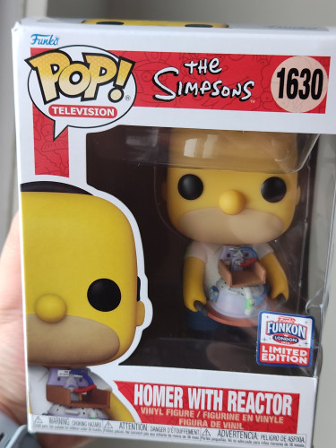 Homer With Reactor 1630 Funkon London Limited Edition Os Simpsons #1630 - Produto Original