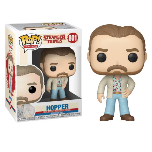Hopper Stranger Things #801 - Produto Original