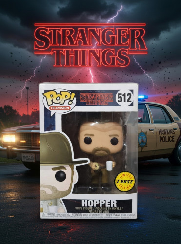 Funko Pop Hopper Chase-Stranger Things-512