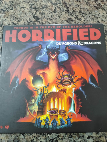 Horrified Games – Dungeons & Dragons – Strategy Board Game (USADO EM INGLES)-Jogo De Tabuleiro-