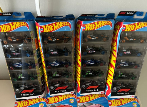 Action Figures Hot Weels - Pack Fórmula 1-HOTWHEELS-