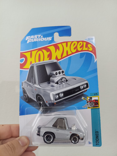 Action Figures Hot Wheels 70 Dodge Charger - Fast & Furious-HOTWHEELS-