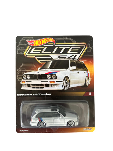 Action Figures Hot Wheels Elite 64 1990 Bmw 318i Touring-BMW-