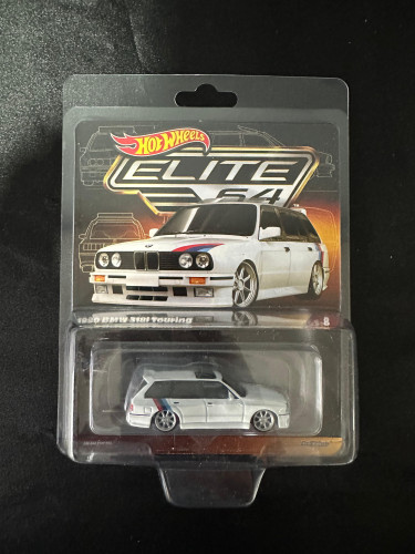 Action Figures Hot Wheels Elite 64 1990 Bmw 318i Touring - BMW - #