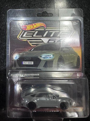 Action Figures Hot Wheels Elite 64 Series Audi Rs 7 Sportback - Audi - #