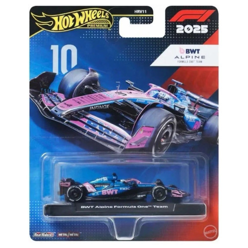 Hot Wheels F1 2025 BWT Alpine #10 Formula 1 Team - JKD82 Fórmula 1 # - Produto Original