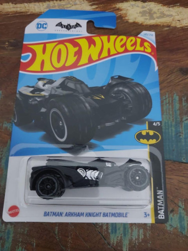 Action Figures Hot Wheels Mainline Batman Arkham Knight Batmobile - Batmobile - #
