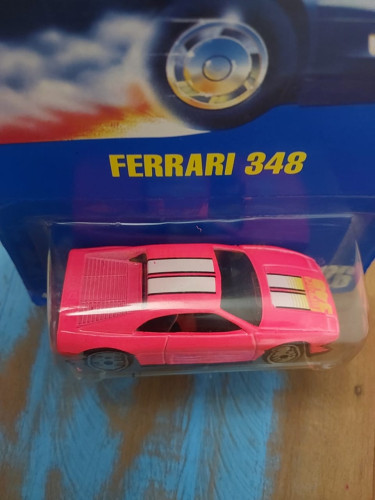 Action Figures Hot Wheels Mainline Ferrari 348 Detalhe - Ferrari - #