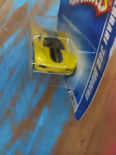 Action Figures Hot Wheels Mainline Ferrari 360 Modena Amarela - Ferrari - #