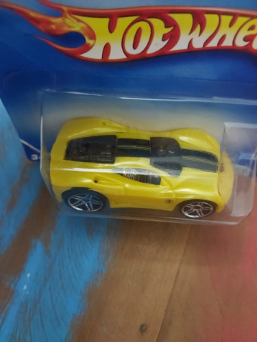 Action Figures Hot Wheels Mainline Ferrari 360 Modena Amarela - Ferrari - #