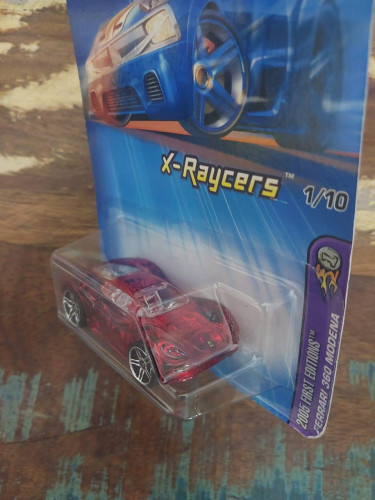 Action Figures Hot Wheels Mainline Ferrari 360 Modena X Raycers - Ferrari - #
