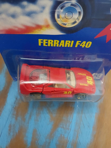 Action Figures Hot Wheels Mainline Ferrari F40 Vermelha - Ferrari - #