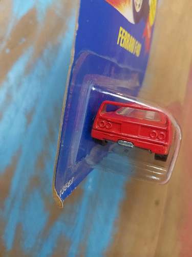 Action Figures Hot Wheels Mainline Ferrari F40 Vermelha - Ferrari - #