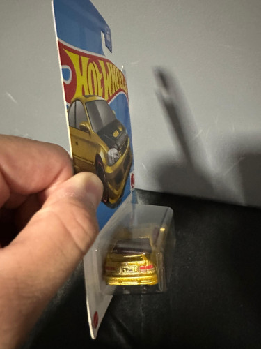 Action Figures Hot Wheels Mainline Honda Civic Si 2001 Dourado - Honda - #