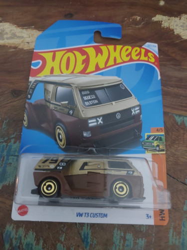 Action Figures Hot Wheels Mainline Vw T3 Custom - Volkswagen - #