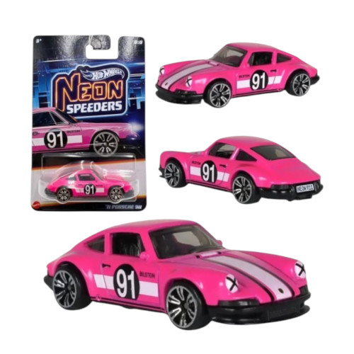 Hot Wheels Neon Speeders 71 Porsche Hot Wheels Neon Speeders # - Produto Original