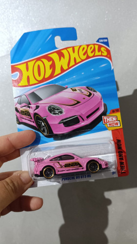 Action Figures Hot Wheels Porsche 911 Gt3 Rs-HOTWHEELS-