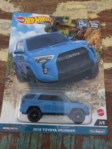 Action Figures Hot Wheels Premium 2018 Toyota 4runner - Toyota - #