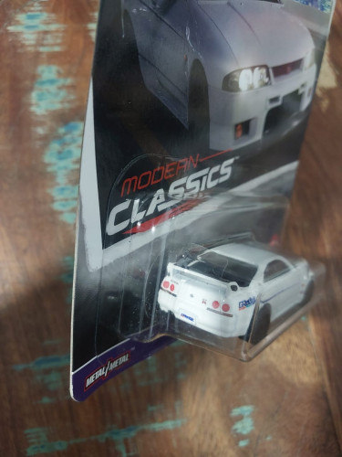 Action Figures Hot Wheels Premium Car Culture Modern Nissan Skyline R-33 - Nissan - #