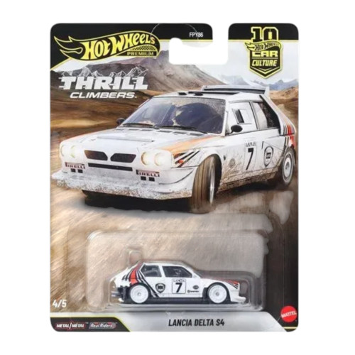 Hot Wheels Premium Car Culture Thrill Climbers - Lancia Delta S4-Car Culture Thrill Climbers-