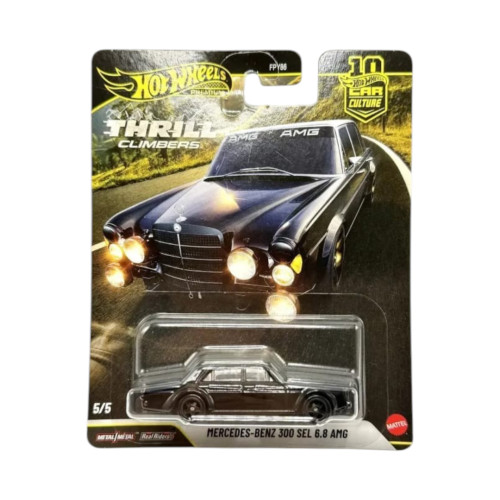 Hot Wheels Premium Car Culture Thrill Climbers - Mercedes Benz 300 Sel 6.8 AMG Car Culture Thrill Climbers # - Produto Original