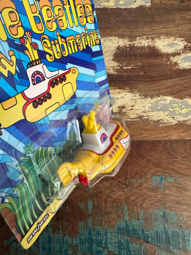 Action Figures Hot Wheels Premium Culture 2025 The Beatles Yellow Submarine - The Beatles Yellow Submarine - #