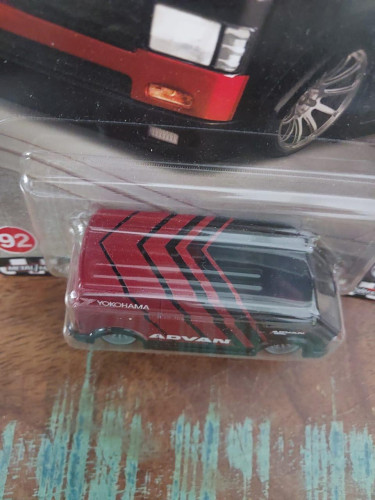 Action Figures Hot Wheels Premium Mbk Van Advan - ADVAN - #