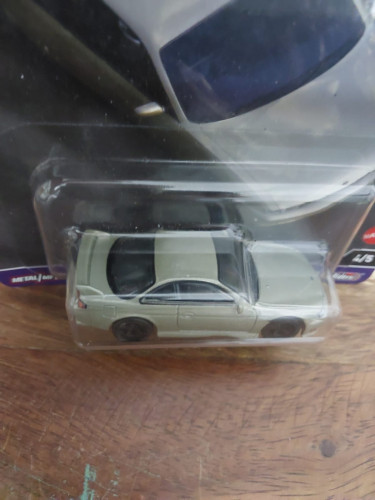 Action Figures Hot Wheels Premium Nissan 240sx Slide Street 2 - Nissan - #