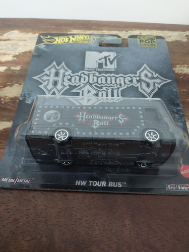 Action Figures Hot Wheels Premium Tour Bus Mtv Headbangers Ball - BUS - #