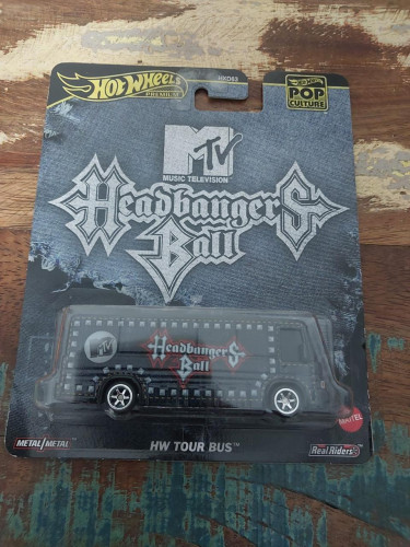 Action Figures Hot Wheels Premium Tour Bus Mtv Headbangers Ball - BUS - #