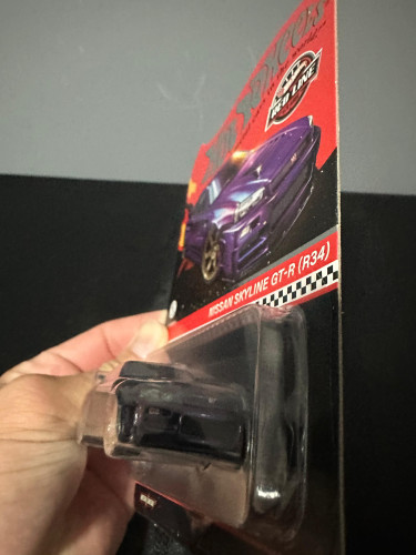 Action Figures Hot Wheels Rlc Nissan Skyline Gt-r Bnr34 Roxo Camaleão - Skyline GT-R BNR34 - #