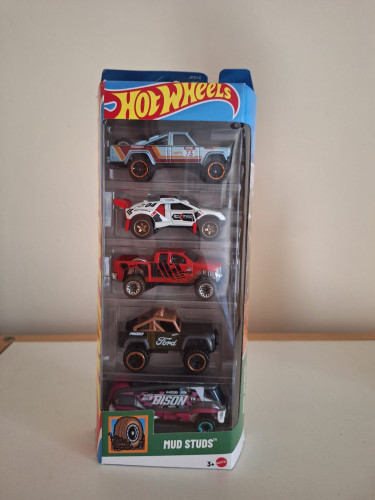 HotWheels - Mud Studs - 5 Pack HOTWHEELS # - Produto Original