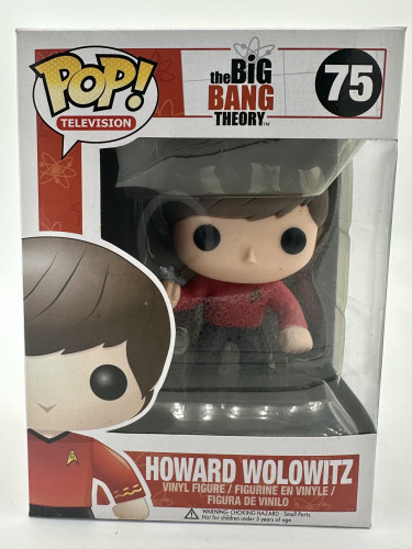 Funko Pop Howard Wolowitz (star Trek)-The Big Bang Theory-75