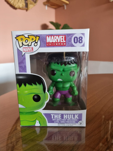 Funko Pop Hulk Marvel #08 - Produto Original