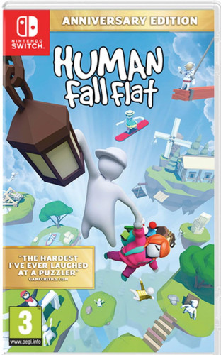 Human Fall Flat Switch Usado Mídia Física Europeu (sem Caixa)-Nintendo Switch-