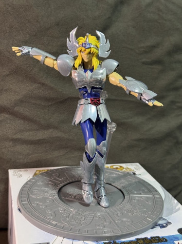 Action Figures Hyoga De Cisne Bronze V1 20th Anniversary-CDZ - Cavaleiros Do Zodiaco-
