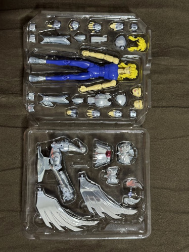 Action Figures Hyoga De Cisne Bronze V1 20th Anniversary - CDZ - Cavaleiros Do Zodiaco - #