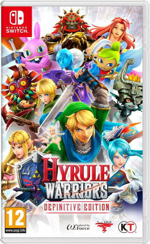 Hyrule Warriors Definitive Edition - Switch Lacrado Mídia Física Europeu-Nintendo Switch-
