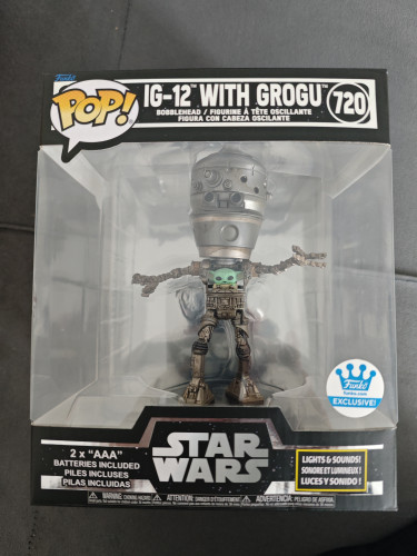 IG 12 with grogu Star Wars #720 - Produto Original